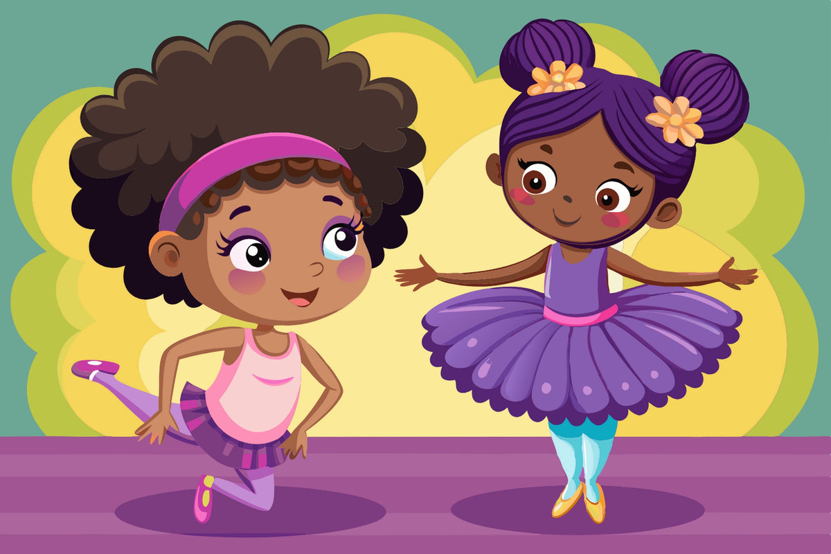 Ballerina Friends Dancing Photo Edible Image Cupcake and Cookie Toppers by TNCT (20 Count)