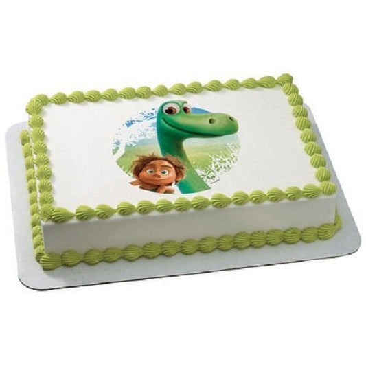 TNCT Good Dinosaur Arlo & Spot Edible Icing Image Cake Topper, 6" Round