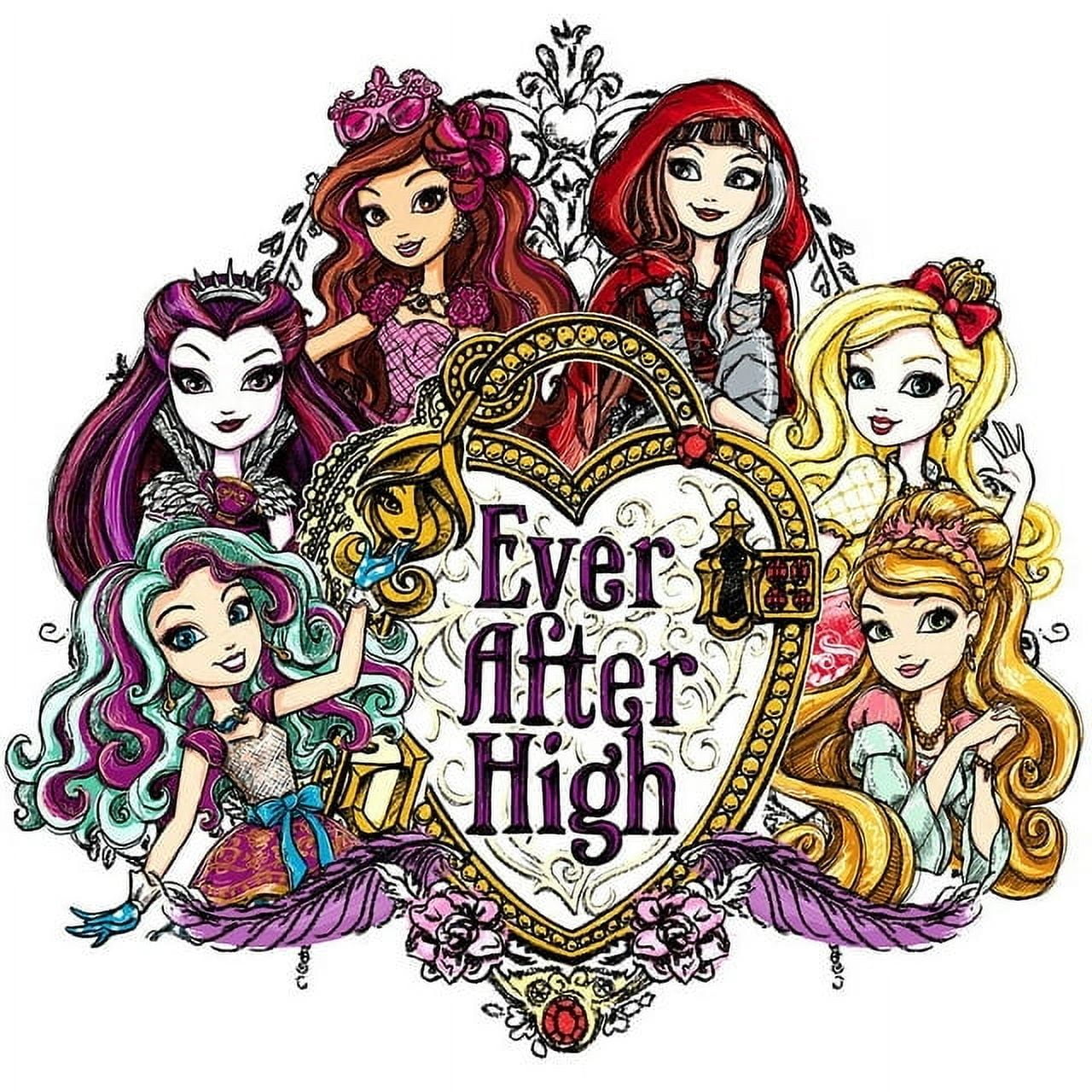 Ever After High Birthday Edible Image Cake Topper For Half Sheet Cake By TNCT