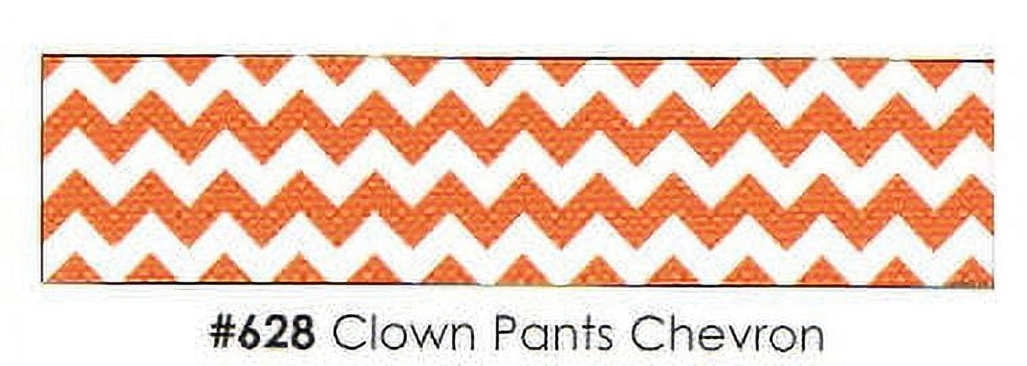 Clown Pants Chevron 3 Strips Edible Frosting Photo Cake Border Decoration