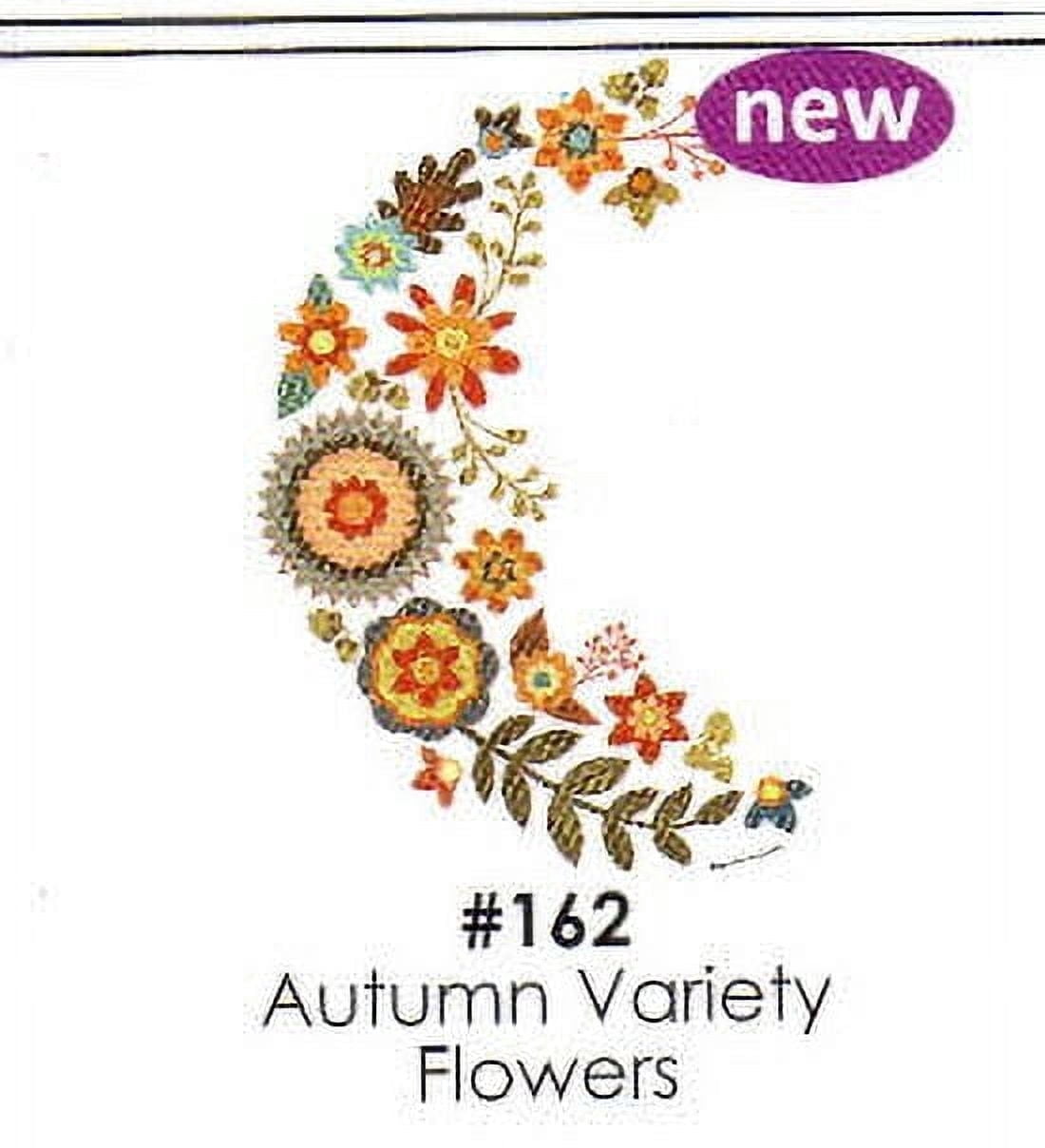 Autumn Variety Flowers Cake Decoration Edible Frosting Photo Sheet