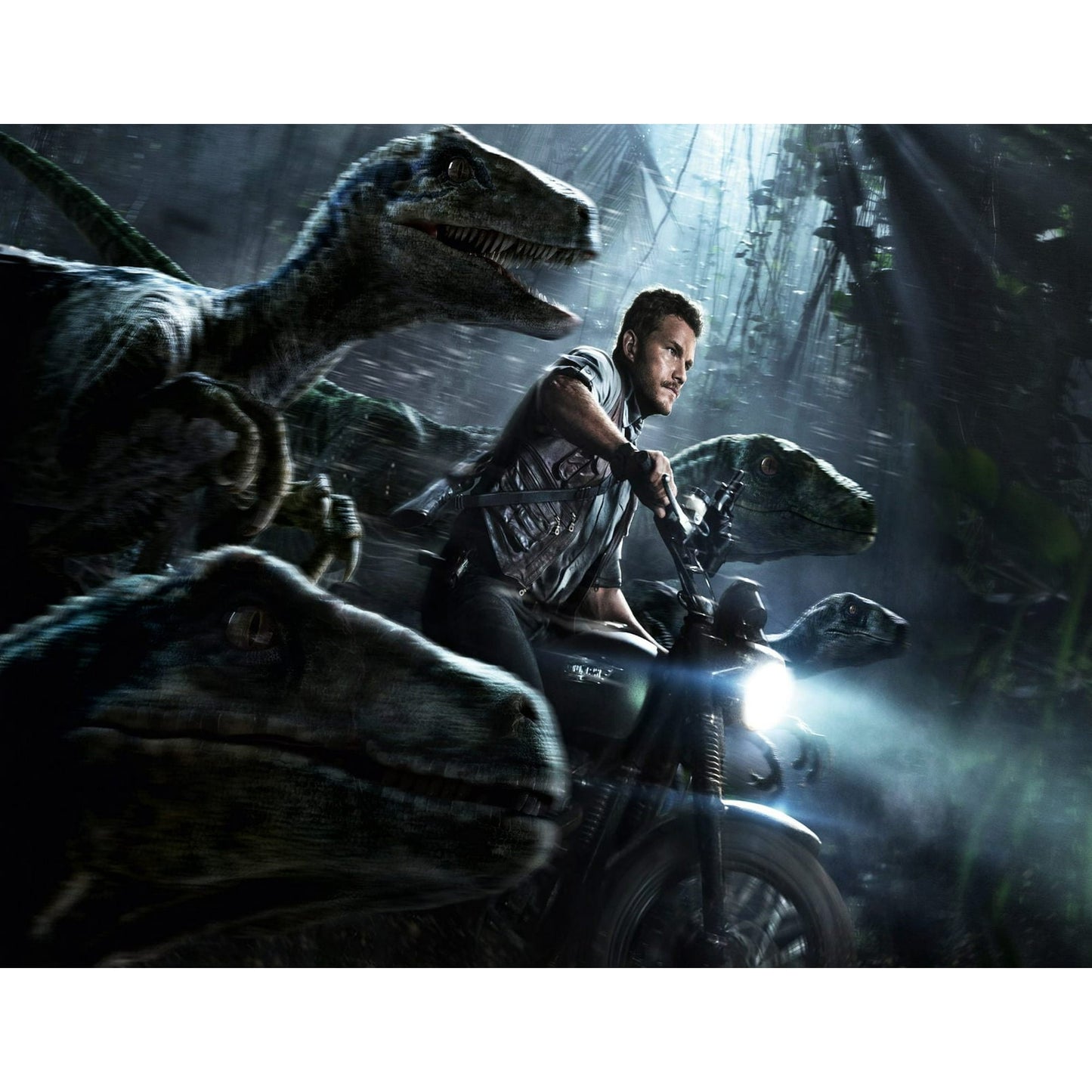 Jurassic World Chris Happy Birthday Edible Image Cake Topper For Half Sheet Cake By TNCT