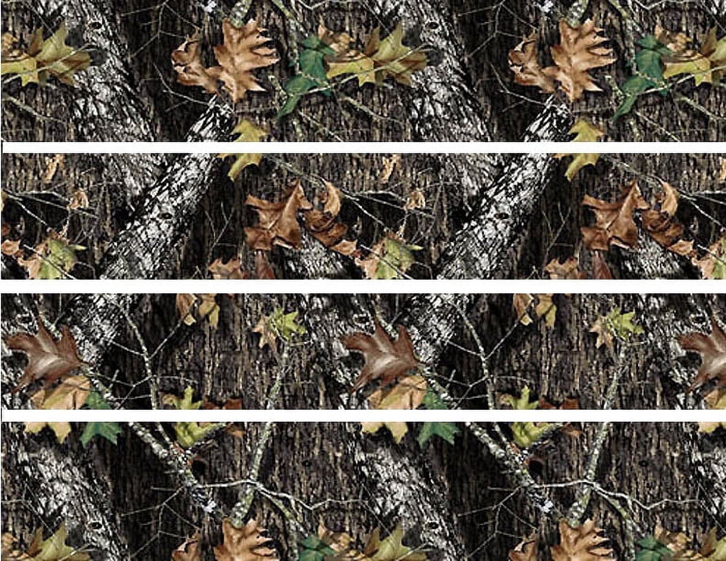 Camo Edible Icing Image Cake Border Strips & Cake Toppers, by TNCT (3 Count)
