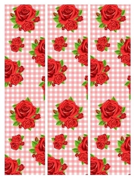 Edible Icing Image Cake Border Strips & Cake Toppers, by TNCT (3 Count)
