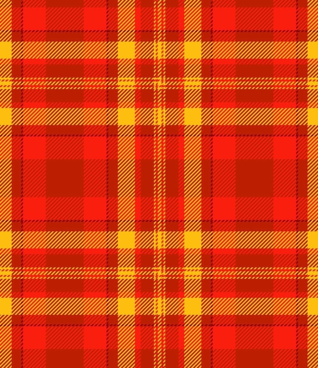 Plaid Chocolate Transfer Sheet, by Tnct.