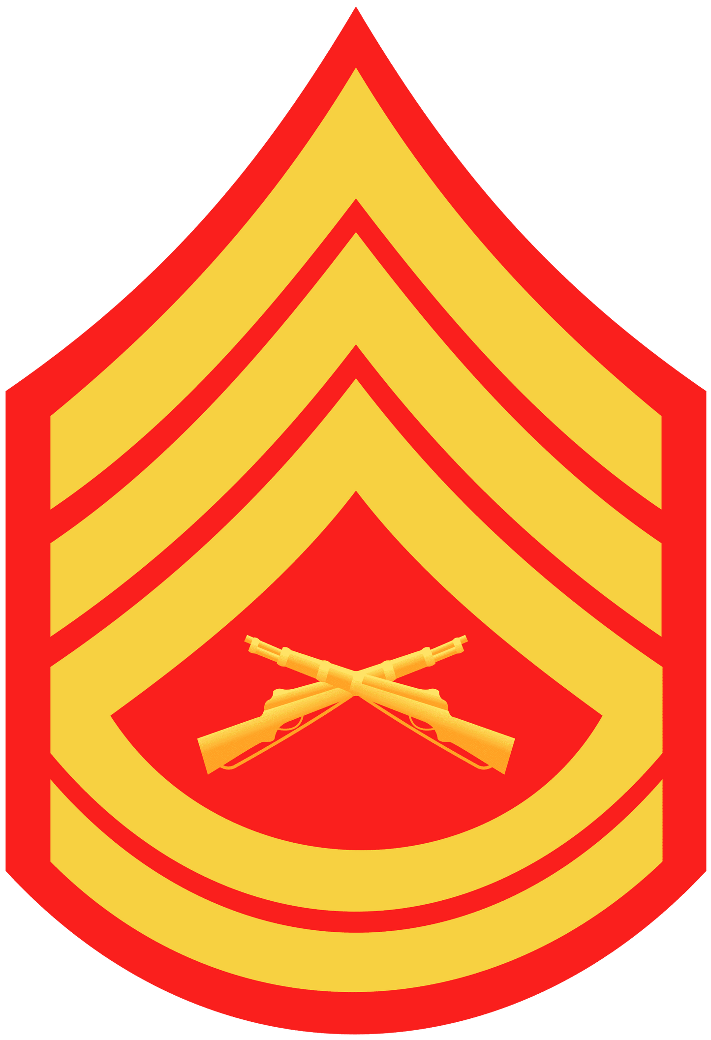 US Marine E-7 Gunnery Sergeant Emblem Edible Icing Image Cake Cookie or Cupcake topper