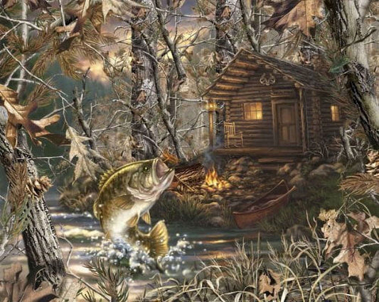 TNCT's Fishing Scene Edible PIcture Cake Topper