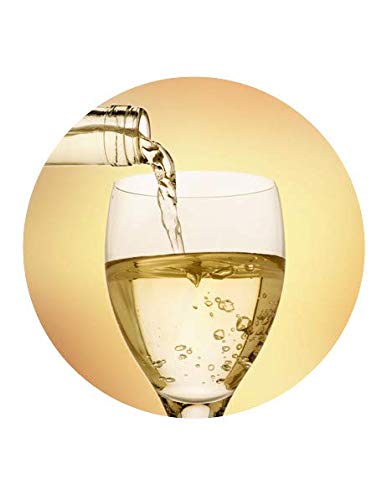 1.875" Pre-Cut White Wine Design Edible Images For Your Cupcakes!