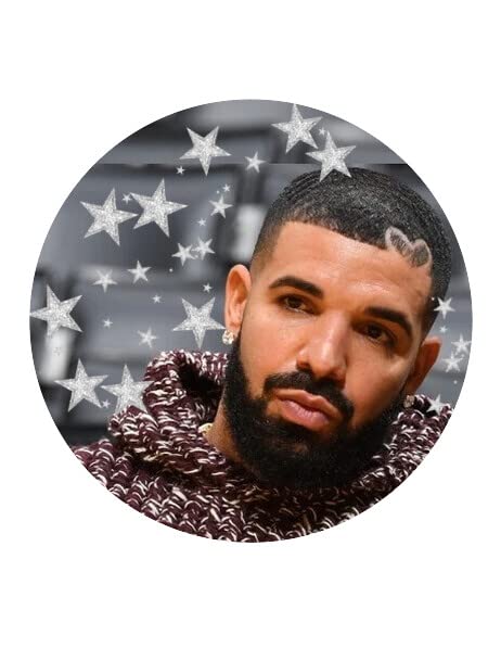 3" Round Pre-Cut Star Edible Image Cupcake Toppers!