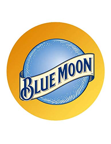 2" Round Pre-Cut Blue Moon Edible Images For Your Cupcakes!