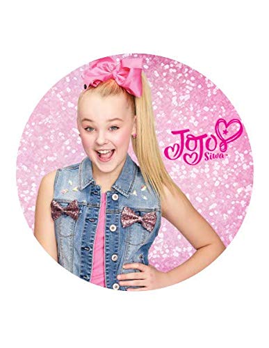 1.875" Round Pre-Cut Pink Edible Images For Your Cupcakes!