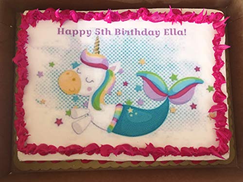 Half Sheet Cake - Create Your Own Cake Image By TNCT - Custom Edible Photo Cake Topper!