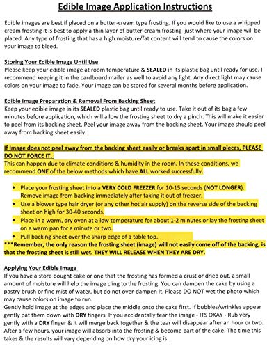 Pre-Cut FGEETV Edible Images For Your 1.875" Round Cupcakes Or Cookies!