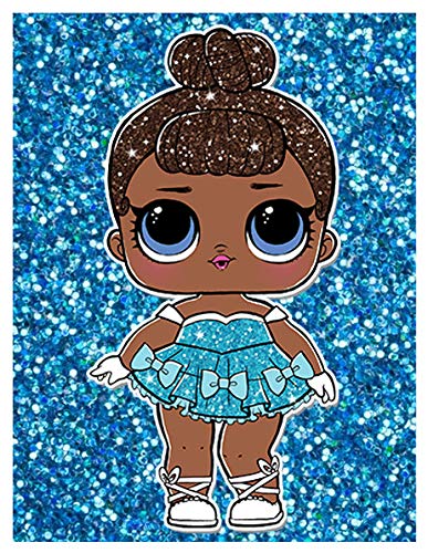 L.O.L Surprise Doll Miss Baby Edible Image For Quarter Sheet Cake!