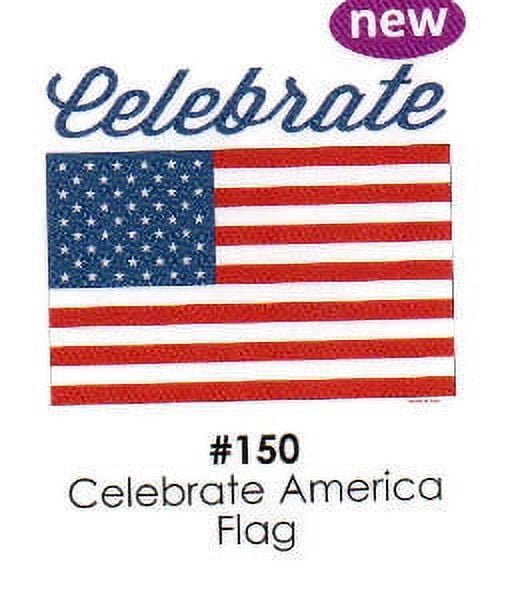 Celebrate America Flag Cake Decoration Edible Frosting Photo Sheet