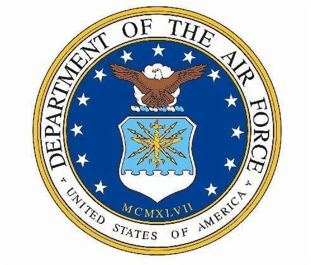 12 - United States Air Force Edible Image Cupcake Toppers