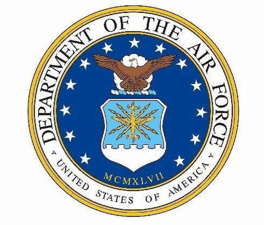 12 - United States Air Force Edible Image Cupcake Toppers