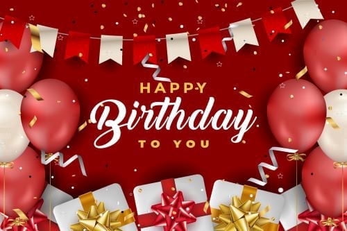 Happy Birthday to You Edible Image Cupcake & Cookie Toppers (12 Count)