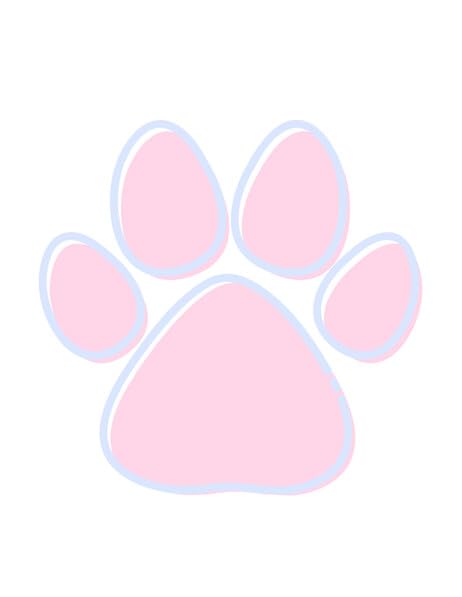 Pink Paw Edible Image For Your Quarter Sheet Cake!