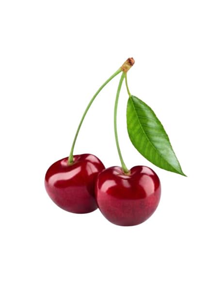9.5" Pre-Cut Round Red Cherry Edible Image