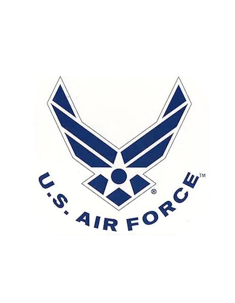 2" Round Pre-Cut US Air Force Logo Edible Images!