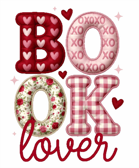 5" Round Pre-Cut Book Lover Pink & Red Hearts & Plaid Themed Birthday Edible Image Cake,Cupcake Or Cookie Toppers (2 Per Sheet)