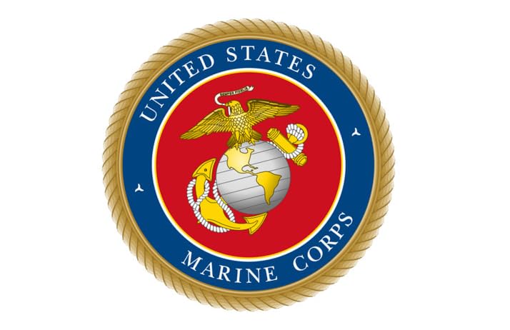 United States Marine Logo Edible Image Cake Topper For Your Half Sheet Cake