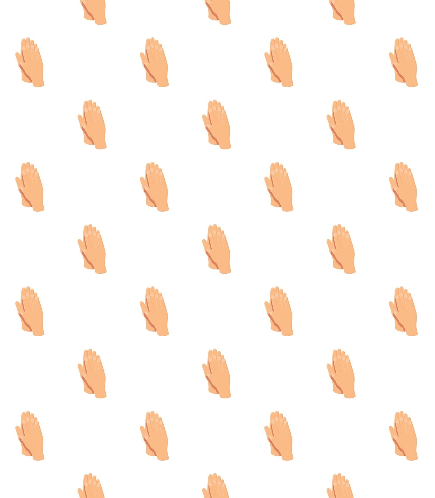 Praying Hands Pattern Edible Image Photo Cake Topper For Quarter Sheet Cake