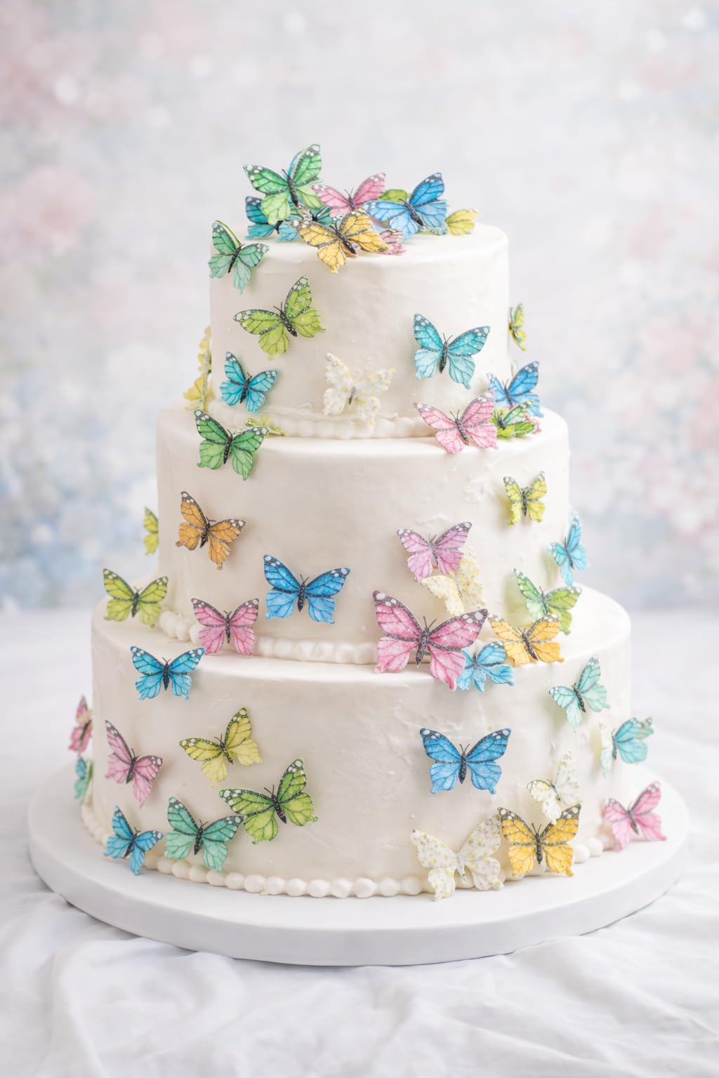 Party Poppin Cake Toppin' Adorable Miniature Edible Butterflies For Cakes, Cookies, Drink Rims, Cupcakes & More!