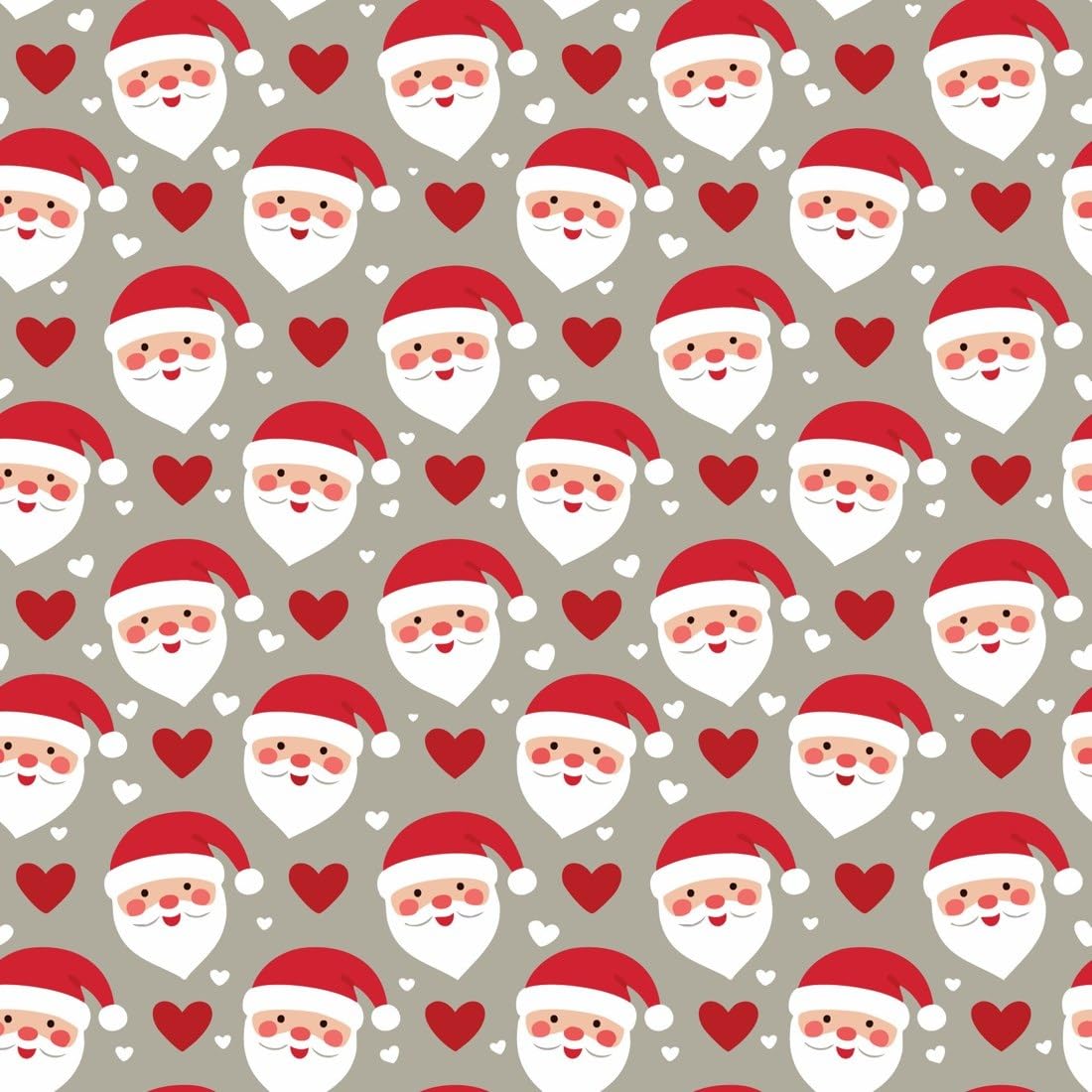 Santa Faces on Pale Green Edible Chocolate Transfer Sheet for Chocolate Covered Strawberries and Bark, 1 Count