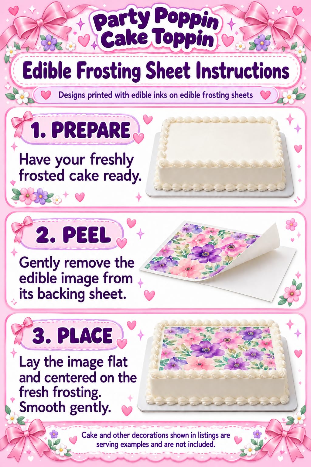 Black Fishing Hooks on White Pattern Edible Image Cake Border Strips, by Party Poppin Cake Toppin. (1 Count)