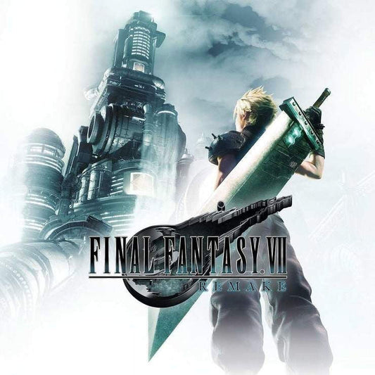 Final Fantasy VII Remake Video Game Cloud Strife Edible Cake Topper Image ABPID51416