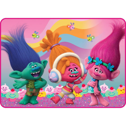 Rainbows Trolls Birthday Cake Topper, by TNCT