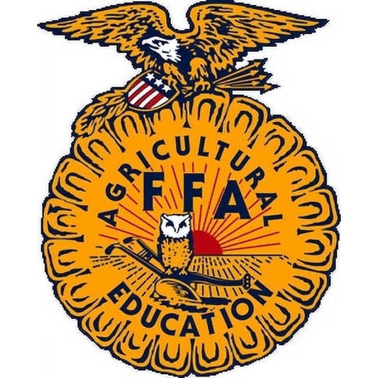 FFA Edible Icing Image Cake Topper, by Tnct.