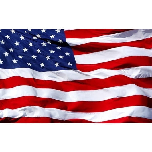American Flag Waving Country Flag Birthday Edible Icing Image Cake Topper, by Tnct.