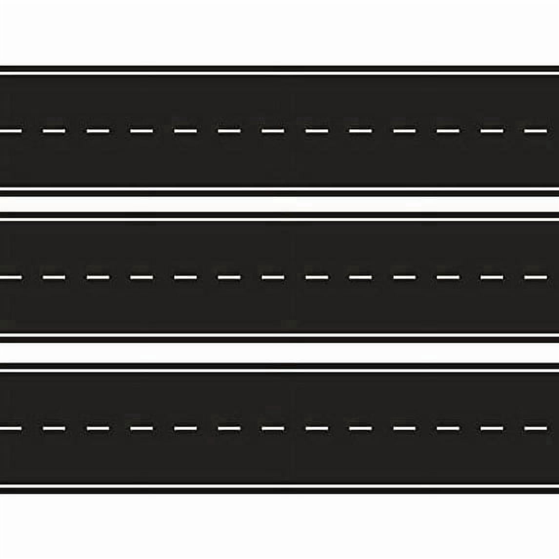 Black And White Roadway Strip Edible Images 3 Per Sheet By TNCT
