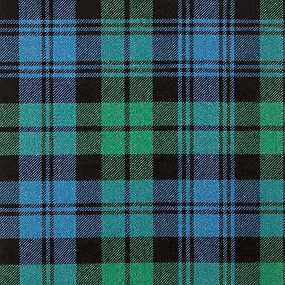 Black Watch Ancient Heavy Weight Plaid Pattern Edible Image Icing Cake Topper for Quarter Sheet Cake, by TNCT