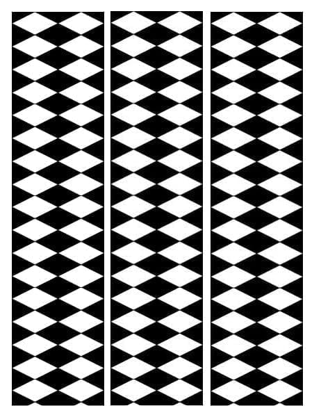 Edible Icing Image Cake Border Strips & Cake Toppers, by TNCT (3 Count)