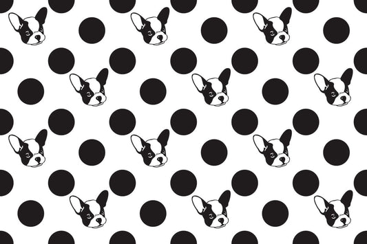Boston Terrier Chocolate Transfer Sheet, by Tnct.