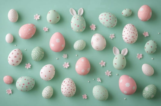 Easter Bunny Egg Chocolate Transfer Sheet, by Tnct.