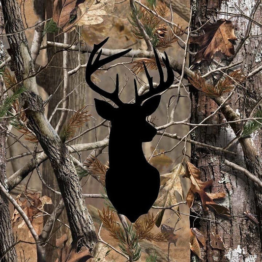Camouflage Deer Hunting Camo Edible Image Icing Cake Topper for Quarter Sheet Cake, by TNCT