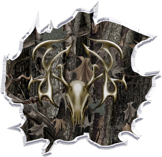 Camouflage Deer Hunting Camo Cake Topper Edible Image Icing Cake Topper for Quarter Sheet Cake, by TNCT