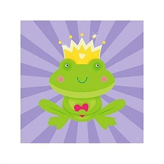 Cute Fairy Princess Frog ~ Edible Frosting Image Cake Topper