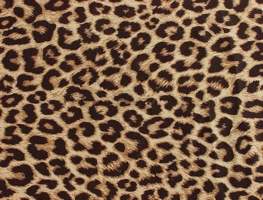 Dark Natural Leopard Print Edible Icing Image Cake Topper for Half Sheet Cake, by Tnct.