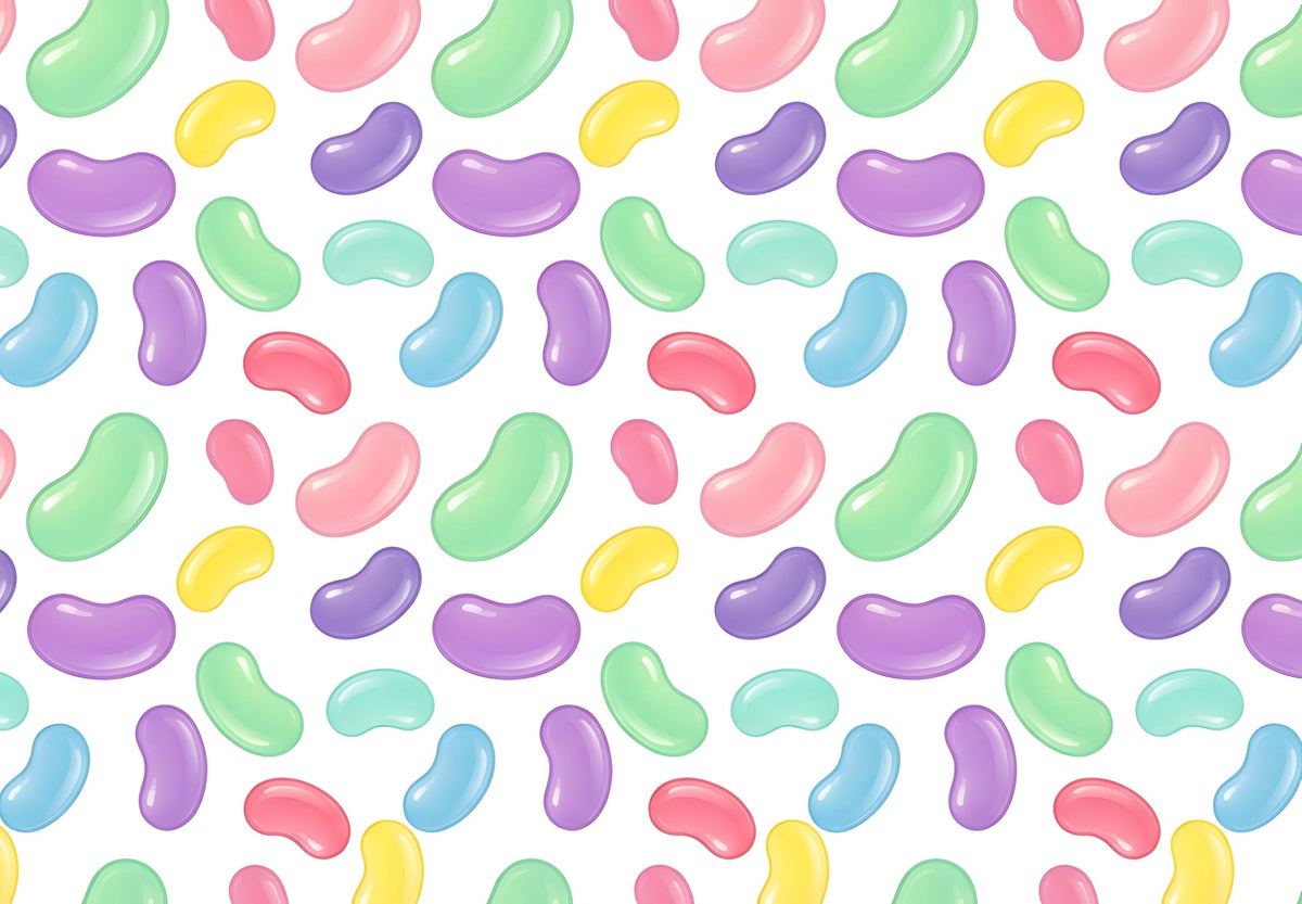 TNCT Easter Candy Pattern Edible Image Chocolate Transfer Sheet, 8" x 10.5", 1 Count