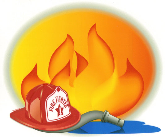 TNCT Firefighter Birthday Edible Icing Image Cake Topper Quarter Sheet Cake 1 Piece
