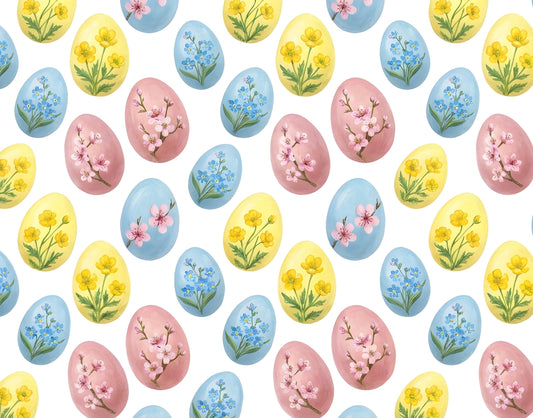 Easter Egg Chocolate Transfer Sheet, by Tnct.