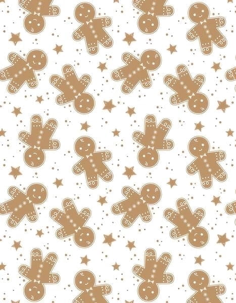 Gingerbread Chocolate Transfer Sheet, by Tnct.