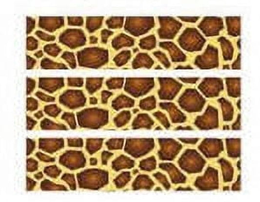 Giraffe Print Edible Photo Image Cake Border Decoration
