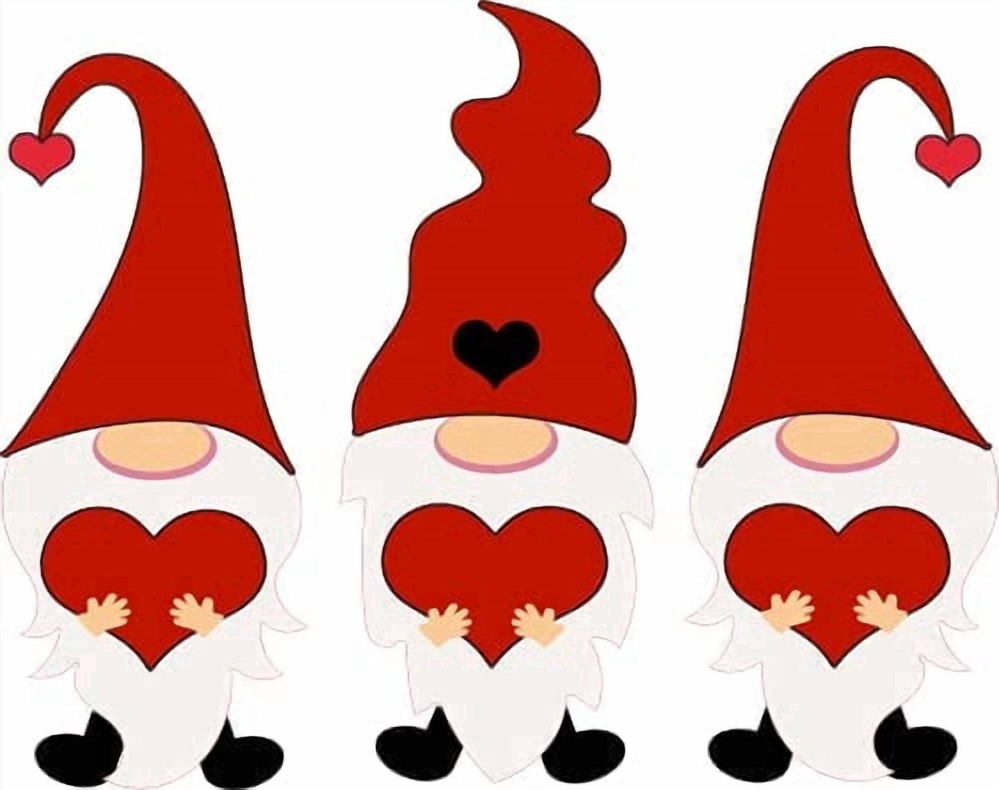 Gnomes Edible Image Icing Cake Topper for Quarter Sheet Cake, by Tnct.